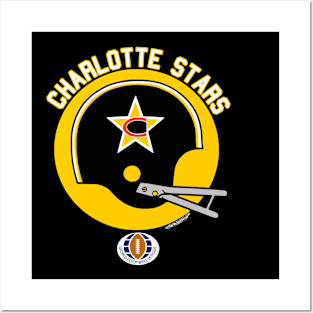 Charlotte Stars (World Football League) 1975 Posters and Art